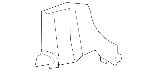 5122864AA Деталь SUPPORT PANEL, RIGHT