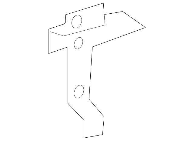 5124627AA Деталь UPPER DASH PANEL LOWER BRACKET