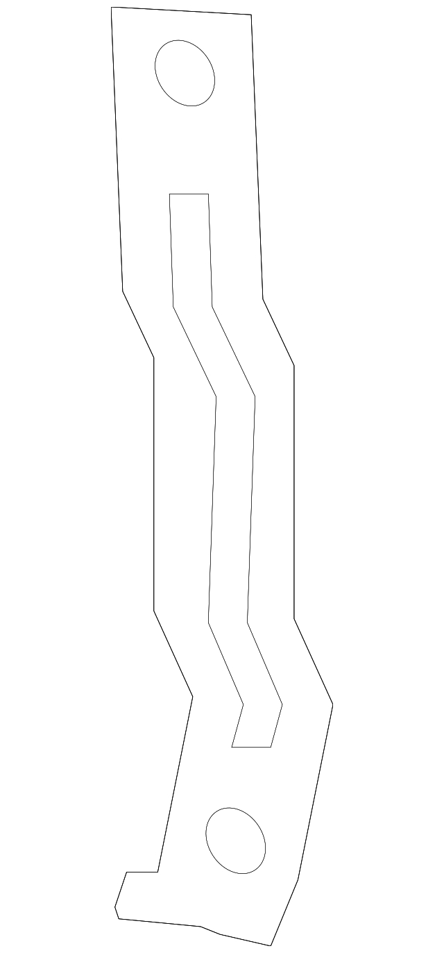 25428-2J000 Деталь RESERVOIR LOWER BRACKET