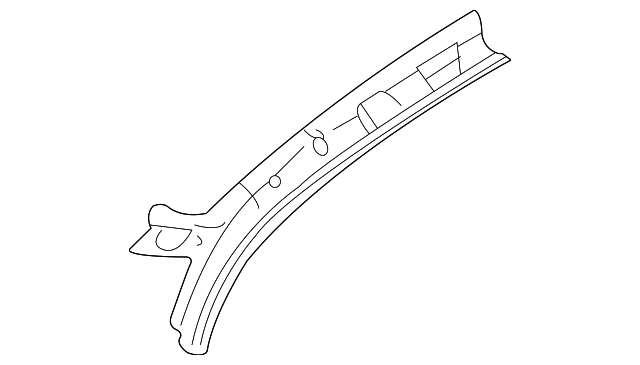 76304-7Z030 Деталь ROOF RAIL, RIGHT