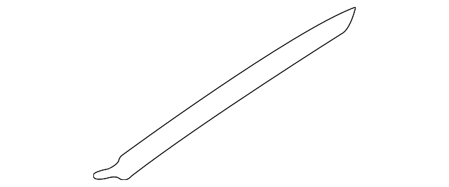 73852-7Z000 Деталь DRIP MOLDING, RIGHT