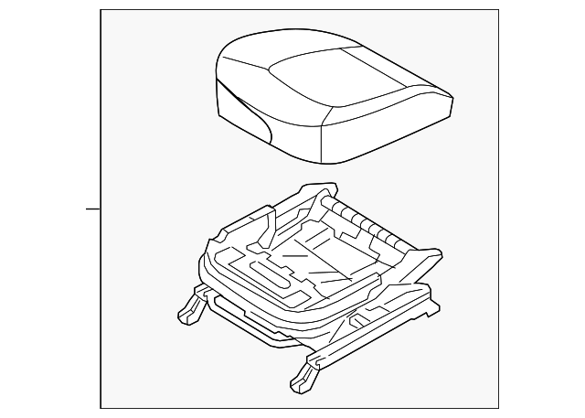 88103-3W000EAP Деталь CUSHION ASSY