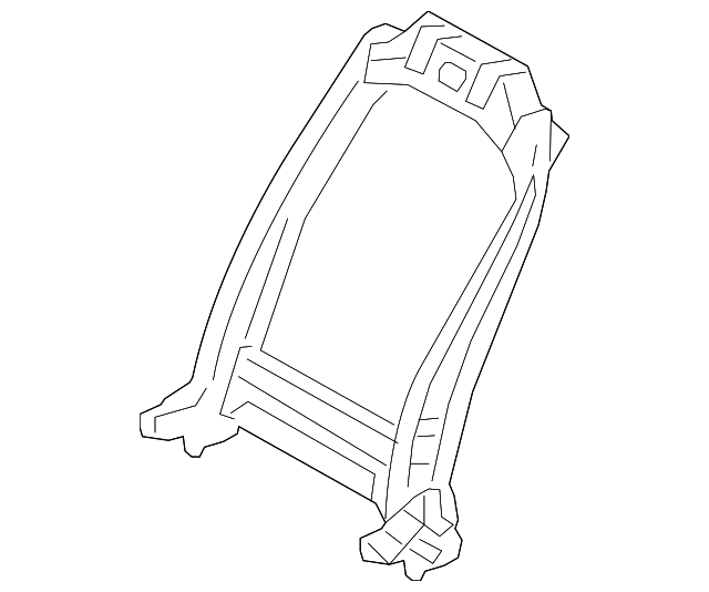 88310-3W050 Деталь SEAT BACK FRAME