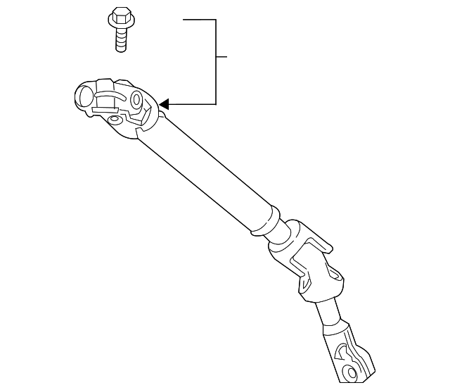 53213-TG7-A03 Деталь SHAFT, STEERING INTER MEDIATE