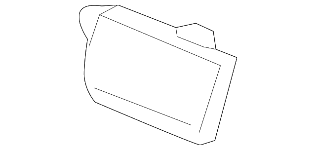 23104709 CONSOLE ASSY COVER, LEFT