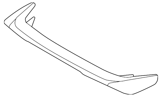 87251-2M000 Деталь SPOILER