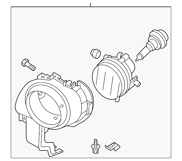 BN8G-51-680D Деталь FOG LAMP ASSY