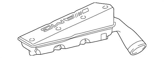 5143337AA Деталь AIR DUCT, LEFT