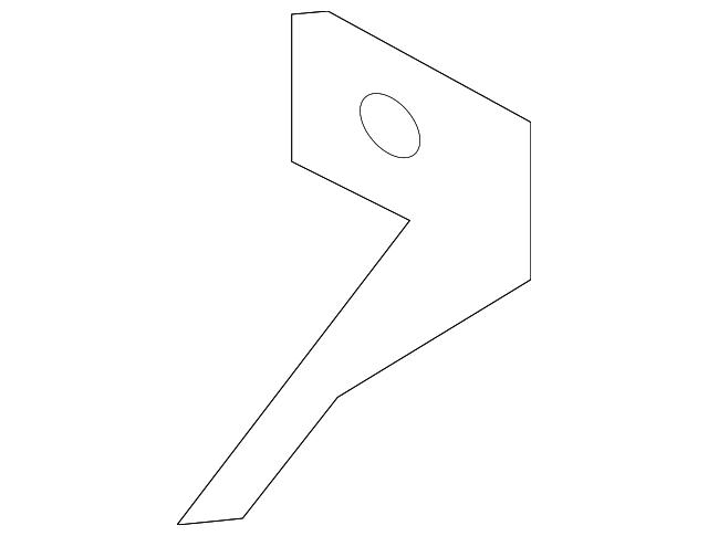 260421NC1A Деталь SIDE BRACKET, RIGHT