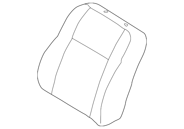 71027-02280-B0 Деталь SEAT BACK COVER, RIGHT
