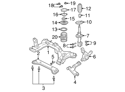 Escape SUSPENSION COMPONENTS