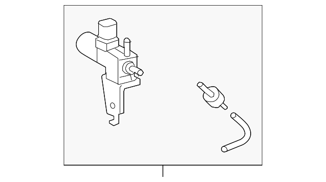 25860-38040 Деталь VACUUM VALVE