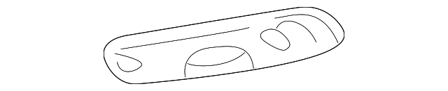 12481473 LAMP BEZEL, LEFT
