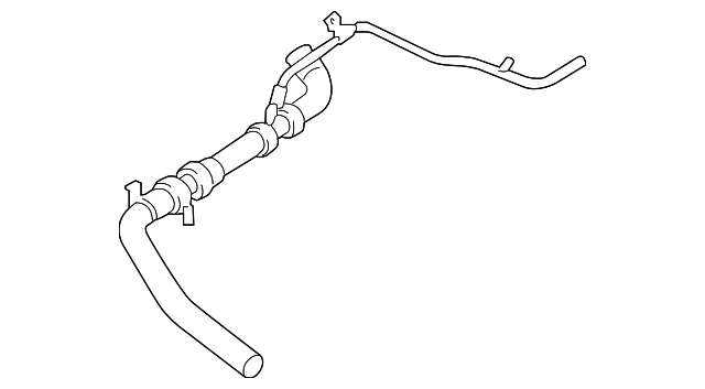 FB5Z-8260-B Деталь UPPER HOSE