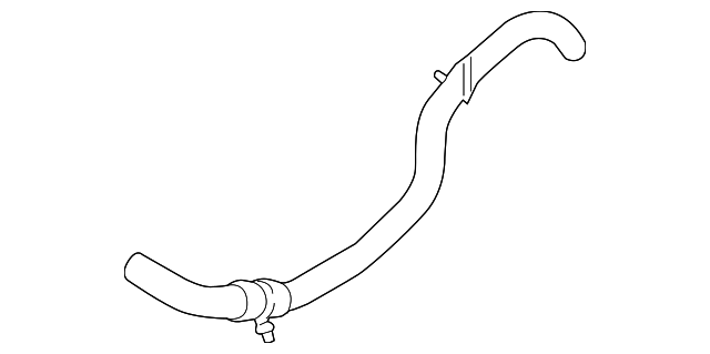FB5Z-8286-B Деталь LOWER HOSE