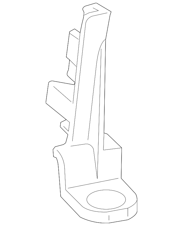 8K0-820-536 Деталь TEMP SENSOR BRACKET