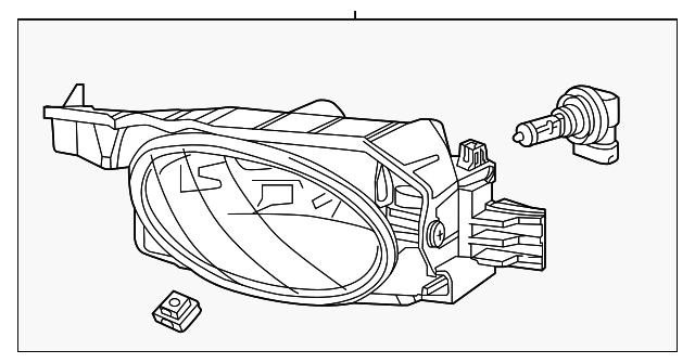 33900-TK8-A11 Деталь FOGLIGHT ASSY., R. FR.