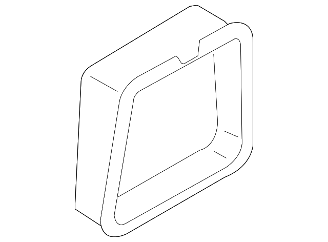 89897-2S000 Деталь RETRACTOR COVER, LEFT