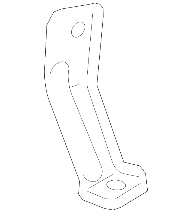 2L1Z-78045B00-AA Деталь REINFORCEMENT LOWER BRACKET