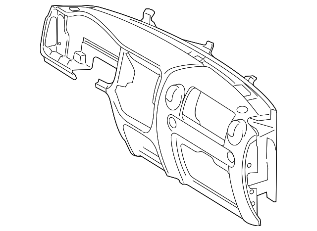 4L1Z-7804320-BAA Деталь INSTRUMENT PANEL