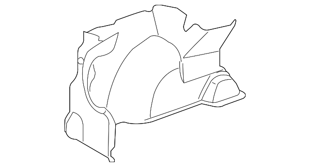 25796180 Деталь COMPARTMENT TRIM, RIGHT