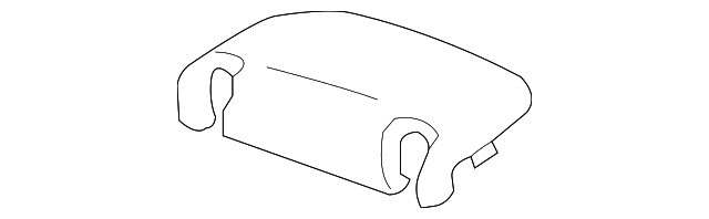 15839697 Деталь COVER, LEFT