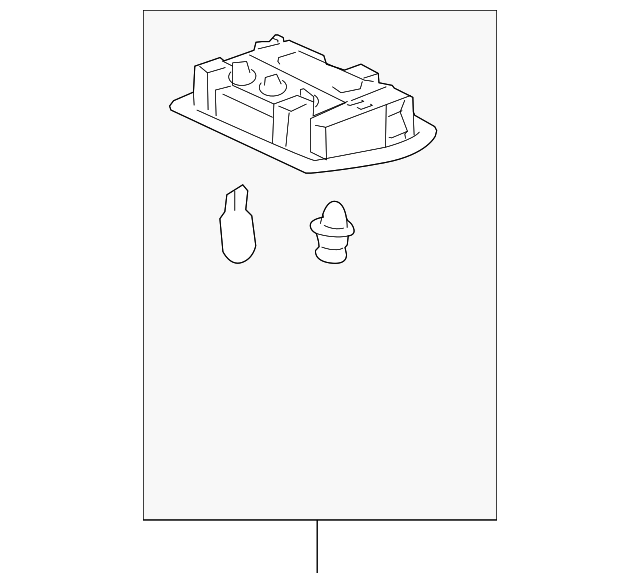 81260-21050-B0 Деталь MAP LAMP