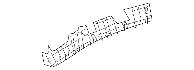 66413-21020 Деталь SPACER, RIGHT