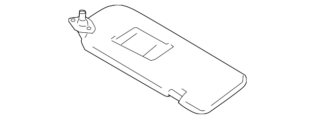 74310-21160-B0 Деталь SUNVISOR, RIGHT