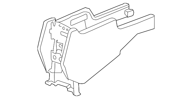 83401-SZ3-013ZA Деталь CONSOLE, RR. *NH283L* (QUARTZ GRAY)
