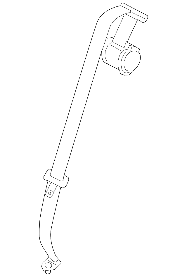 7000D800XA Деталь CENTER BELT ASSY