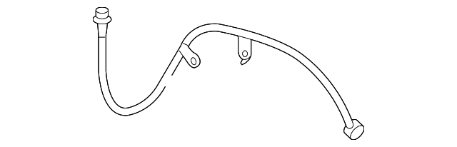 58731-1D000 BRAKE HOSE, LEFT