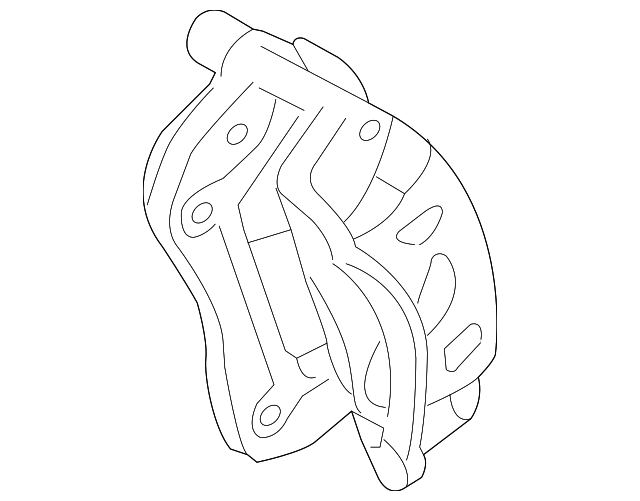 58130-1D000 CALIPER, RIGHT