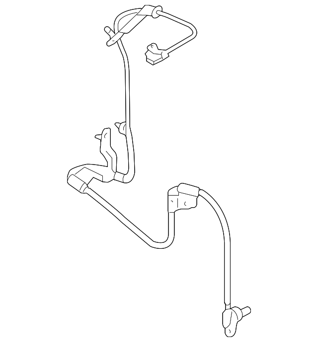 95670-1D100 ABS SENSOR, RIGHT