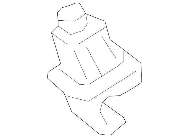 74348-04030-C0 Деталь VISOR HOLDER, RIGHT