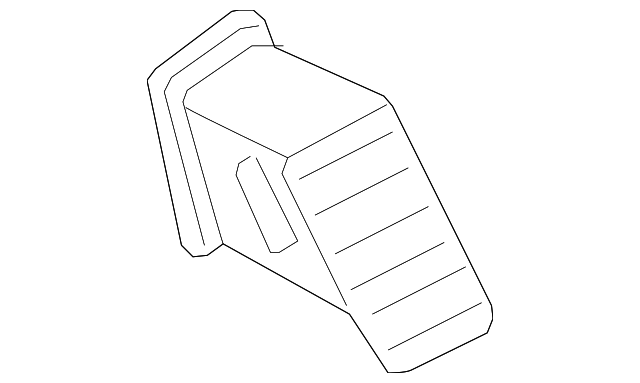 687503JA0A Деталь VENT GRILLE, RIGHT