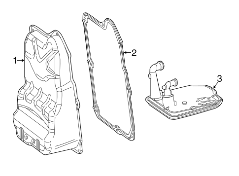 GLA250 TRANSMISSION COMPONENTS