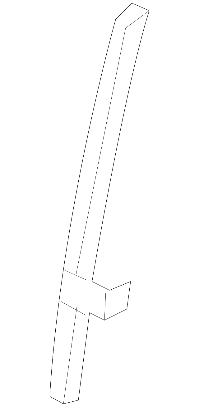 80385-ED000 Деталь FRONT GUIDE, LEFT