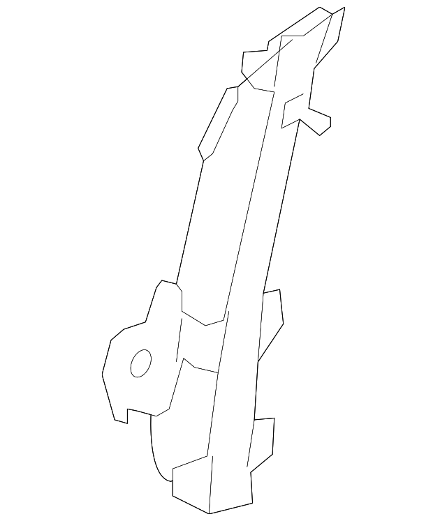 80720-EE10B Деталь WINDOW REGULATOR, RIGHT