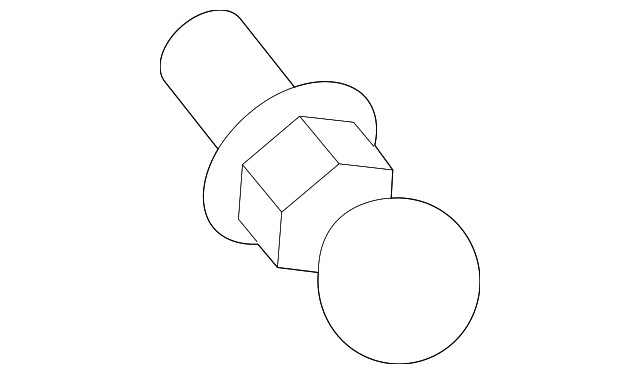 96228420 LIFT CYLINDER BALL STUD, LEFT