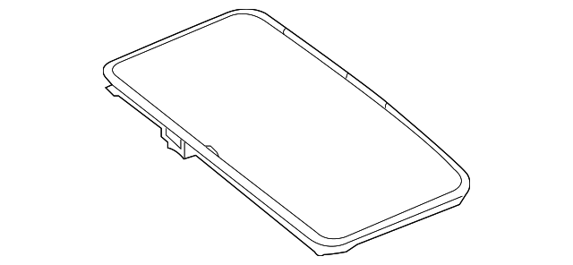 68018812AA Деталь SUNROOF GLASS