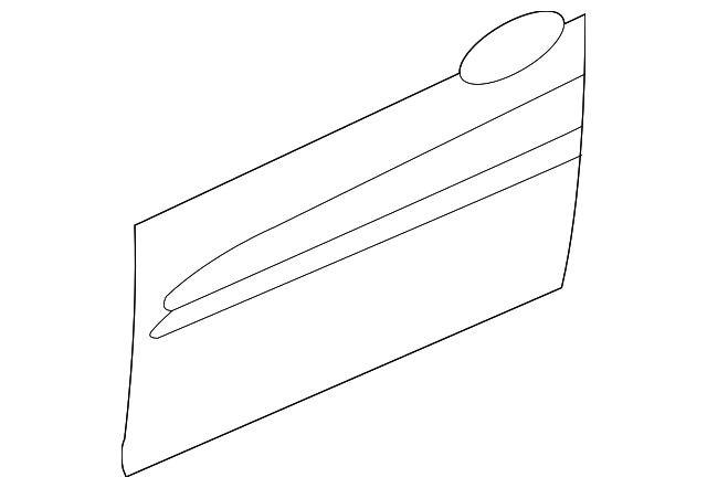 76111-4D010 Деталь OUTER PANEL, LEFT