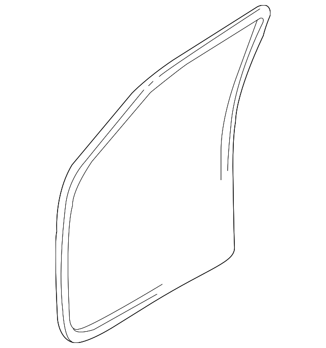 82130-4D000 Деталь DOOR W'STRIP, LEFT