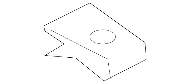 19316378 Деталь FENDER LINER U-NUT, RIGHT