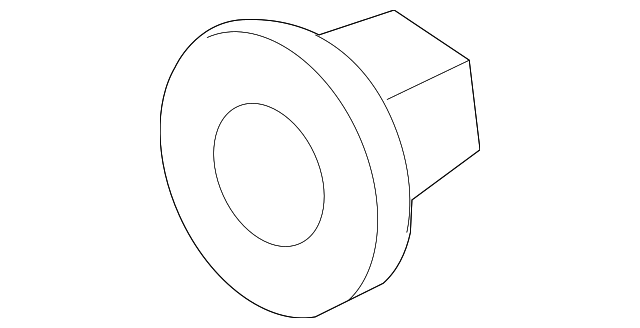 19316160 Деталь FENDER LINER GROMMET, LEFT