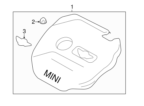 Cooper ENGINE APPEARANCE COVER