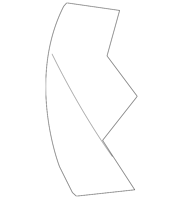 8536057L10 Деталь SEAT BACK PAD