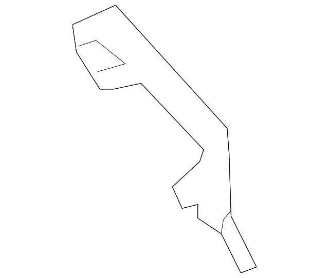 5314A144 Деталь INNER QTR REINF, RIGHT