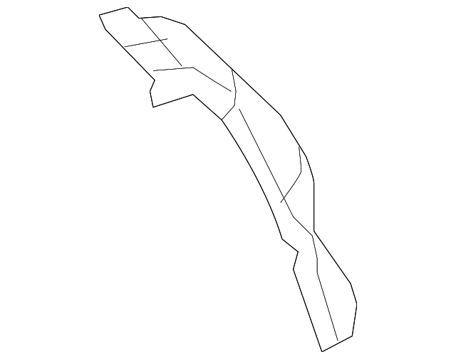 5314A145 Деталь UPPER REINF, LEFT