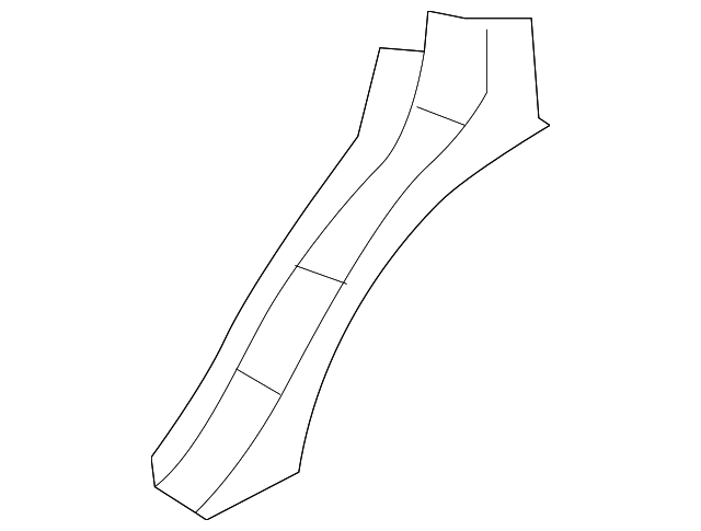 5313A453 Деталь PILLAR REINF, LEFT